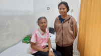 Screenshot (294) Maria Tanesib (58) peserta JKN saat sedang menjalani perawatan di rumah sakit.