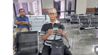 kor Cornelis Baitanu (67) yang merupakan peserta JKN dari segmen pensiunan PNS.