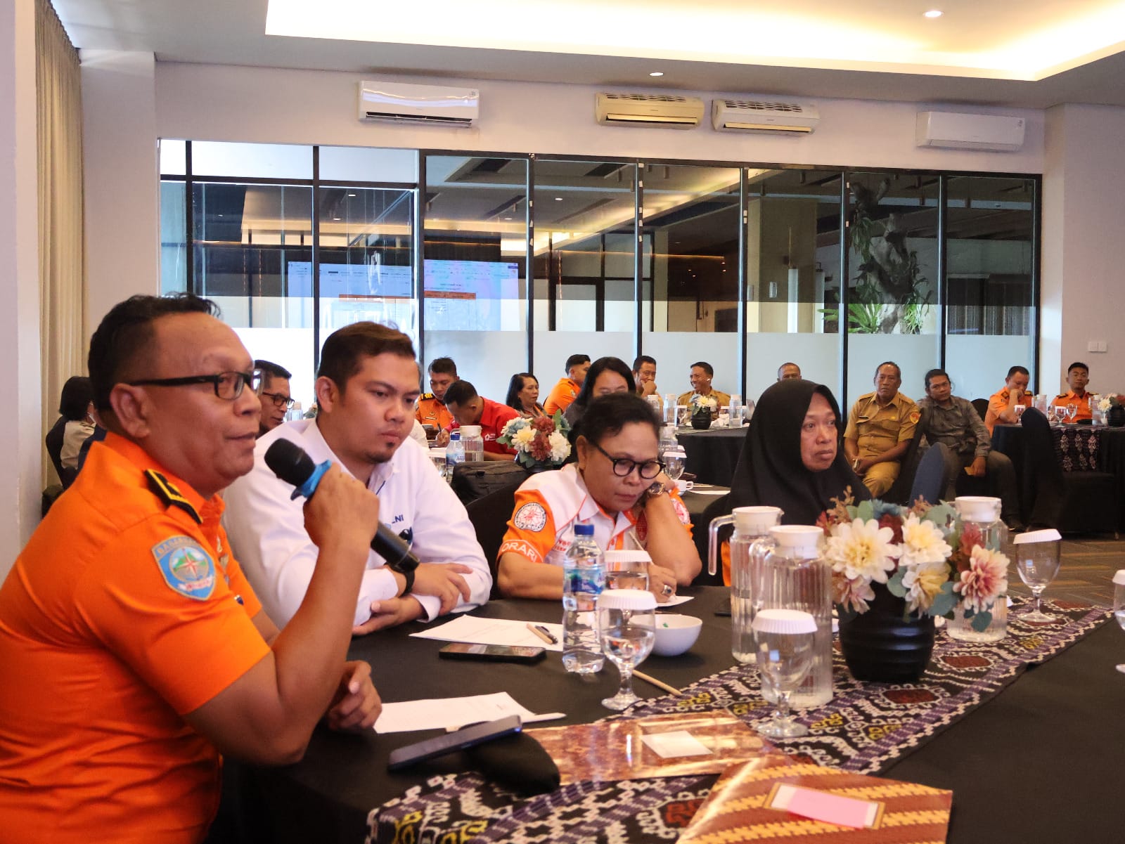 Kantor Pencarian dan Pertolongan Kelas A Kupang menggelar Rapat Koordinasi dan Penyusunan Kontingensi SAR penanganan kecelakaan kapal  di wilayah kerja Kantor Pencarian Dan Pertolongan Kelas A Kupang. 