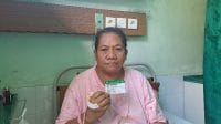 rosni Rosni peserta JKN segmen PBI, benar-benar merasakan bahwa Program JKN ini sangat membantu seluruh masyarakat untuk mendapatkan akses ke pelayanan kesehatan