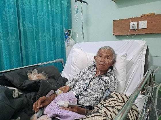 marianus Darius (72) seorang pensiunan PNS