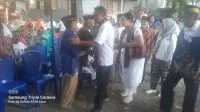 lembata 4 Calon Gubernur NTT, Simon Petrus Kamlasi saat melakukan blusukan di Kabupaten Lembata.
