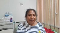 dortea Dortia (54), salah satu peserta Jaminan Kesehatan Nasional (JKN) berdomisili di Oesapa