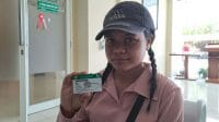 nia Yunia Maulani (24), seorang peserta Program Jaminan Kesehatan Nasional (JKN),