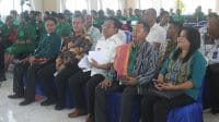 KETERANGAN FOTO : Penjabat Bupati Kupang, Alexon Lumba saat membuka Sidang Majelis Klasis Kupang Timur ke- 54 tahun 2025, di Gereja Ekklesia Airkom, Kelurahan Naibonat, Kecamatan Kupang Timur, Rabu. Foto/Prokompim Setda Kabupaten Kupang.