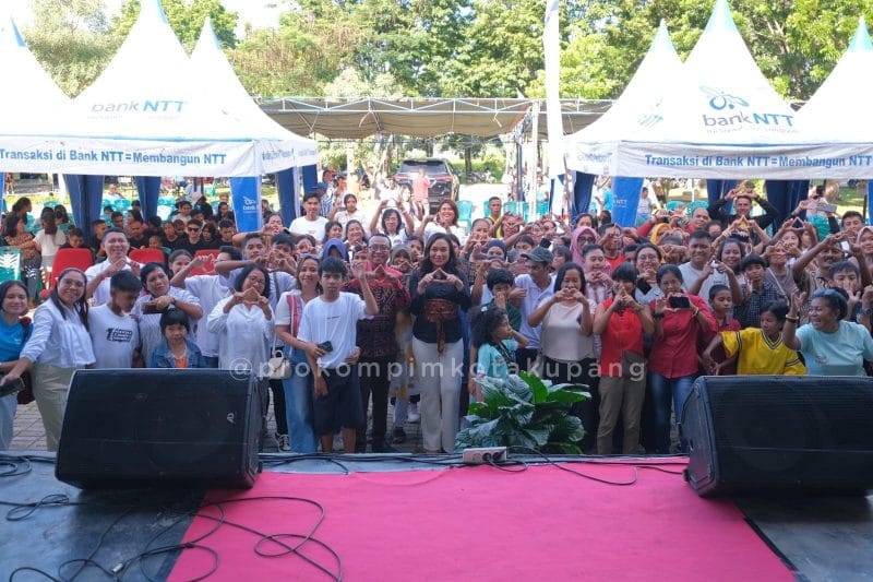 autis Wakil Wali Kota Kupang, Serena Cosgrova Francis, S.Sos., M.Sc., menghadiri acara Peringatan Hari Kesadaran Autisme Sedunia