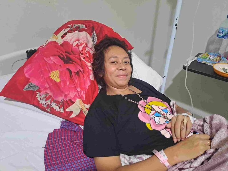 yuli Yuliana Doni (28), peserta BPJS Kesehatan asal Maumere, Kabupaten Sikka.