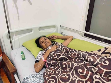 MESA Magdalena Hanna Messah (75), seorang lanjut usia yang juga turut menggunakan Program JKN untuk mengakses layanan kesehatan