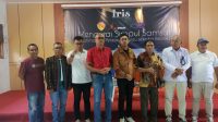 Prof. William Djani (ketiga dari kanan ) dalam diskusi dalam Forum dialog publik yang digelar melalui Program IRIS (Informasi Rakyat, Isu dan Solusi) oleh Sei News, Sabtu. Kegiatan yang berlangsung di Aula Elpida Internasional School (EIS) Tarus, Desa Mata Air, Kecamatan Kupang Tengah, Kabupaten Kupang